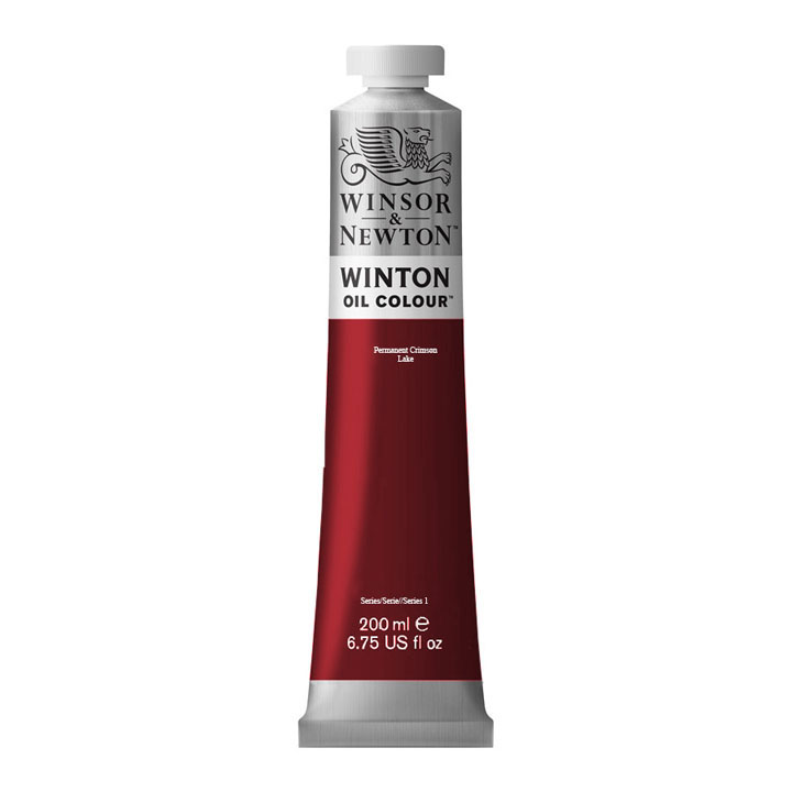 Winsor & Newton Winton Ölfarbe 200 ml | verschiedene Farbtöne | Perm Crms Lake