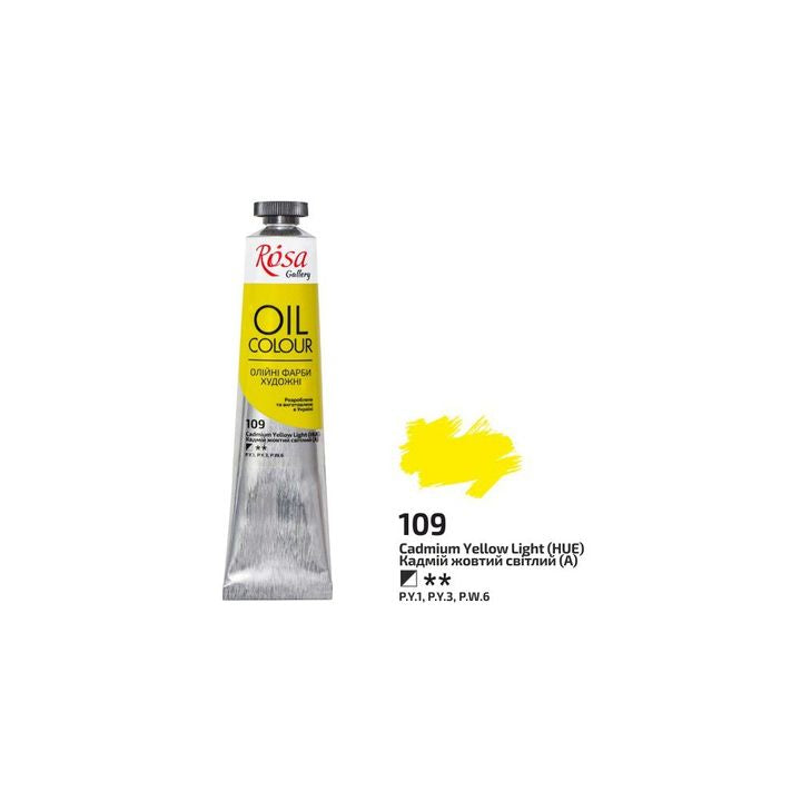 Rosa Gallery Ölfarben 45 ml | verschiedene Farben | 109 cadmium svetlá žltá