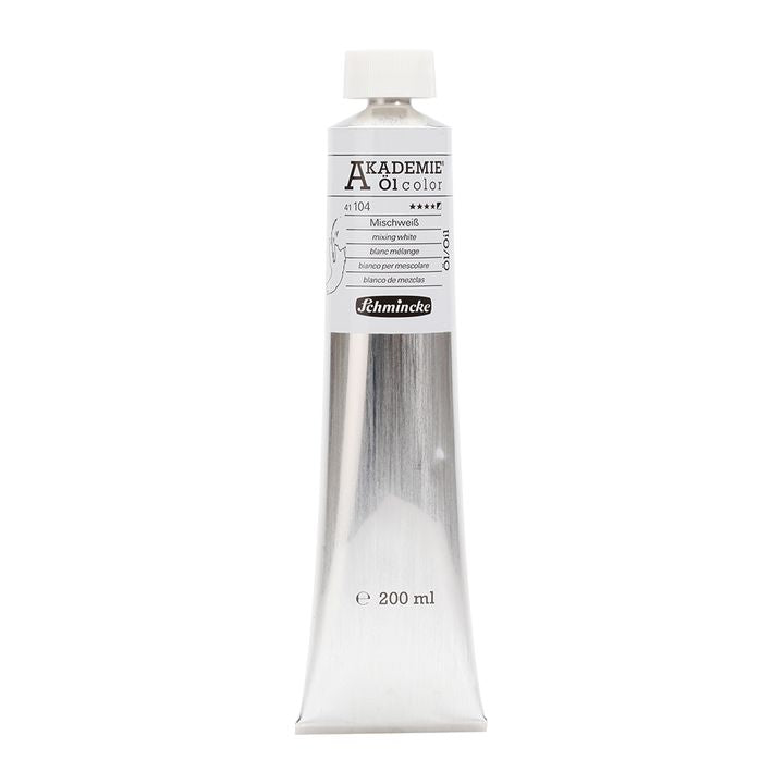 Schmincke AKADEMIE Ölfarben 200 ml | verschiedene Farben | 104 mixing white
