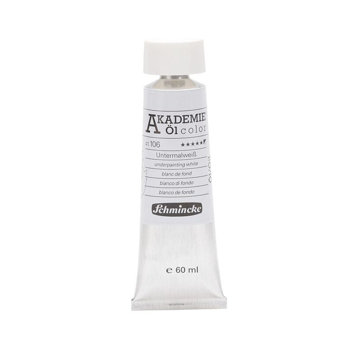 Schmincke AKADEMIE Ölfarben 60 ml | verschiedene Farben | 106 underpainting white