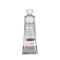 Schmincke MUSSINI Ölfarben 35 ml | verschiedene Farbtöne | 101 flockig weiß Subst.