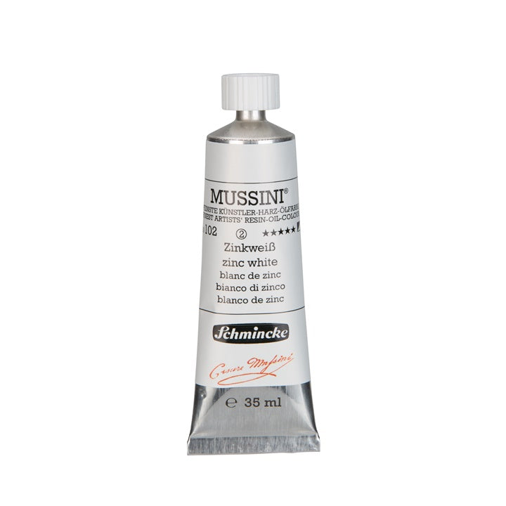 Schmincke MUSSINI Ölfarben 35 ml | verschiedene Farbtöne | 102 Zinkweiß