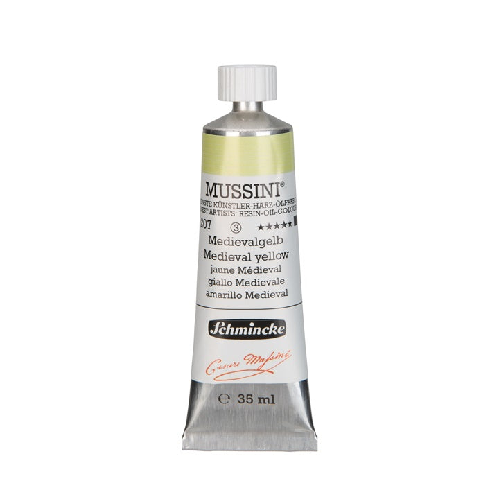 Schmincke MUSSINI Ölfarben 35 ml | verschiedene Farbtöne | 207 medieval žltá