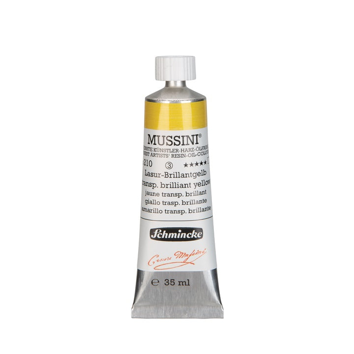 Schmincke MUSSINI Ölfarben 35 ml | verschiedene Farbtöne | 210 brilantná žltá transp.
