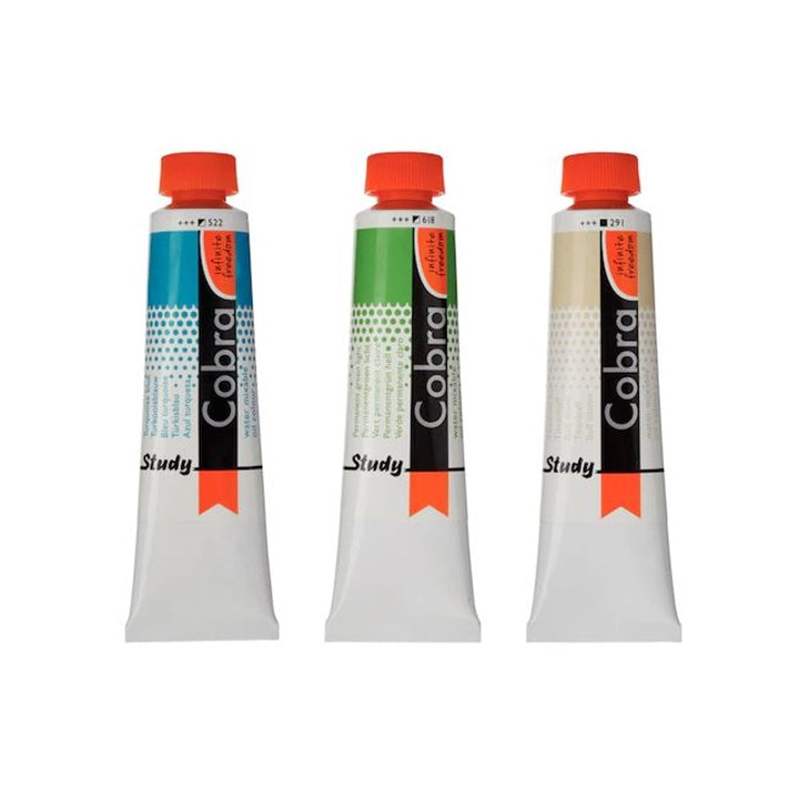 COBRA STUDY wasserlösliche Ölfarben 40 ml | verschiedene Farben