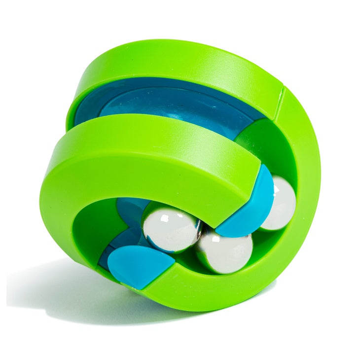 Orbitzer Fidget Spiralball in grüner Farbe zur Stressbewältigung | ARTMIE
