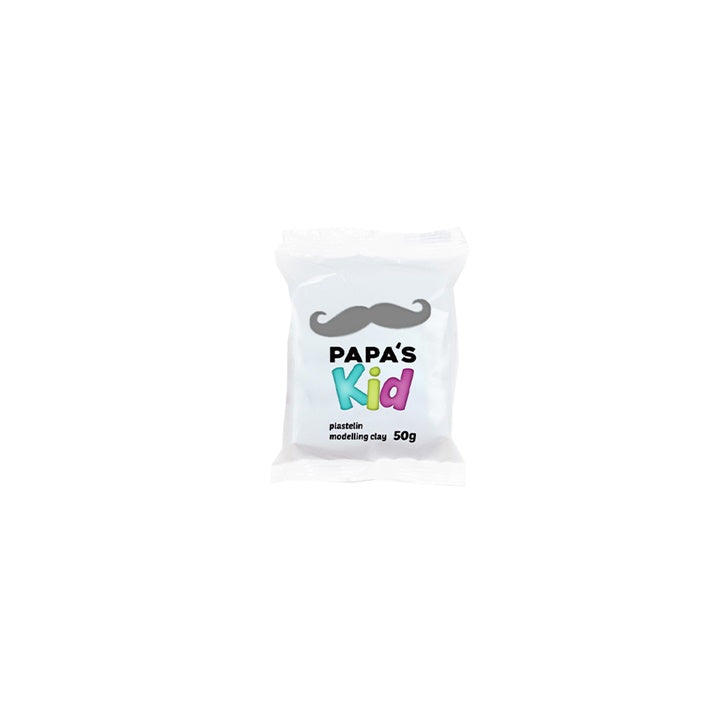 Papa's Kid Knete für Kinder 50 g – Grau