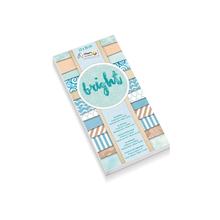 Craft Sensations gemustertes Scrapbooking-Papier | verschiedene Designs | Hell