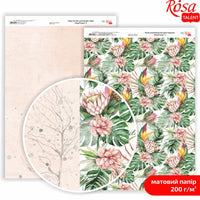 Scrapbooking-Papier King Protea A4