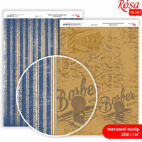 Scrapbooking-Papier Mens Style A4 – No. 2