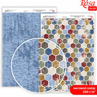 Scrapbooking-Papier Mens Style A4 – No. 4