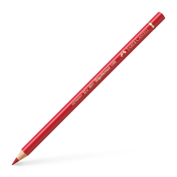 Faber-Castell Polychromos Künstlerfarbstift | verschiedene Farben | 223 sattes Rot