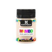 Pastell-Textil- und Lederfarbe MAMBO 50 ml – 101 sandbeige