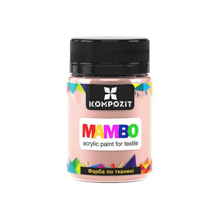 Pastell-Textil- und Lederfarbe MAMBO 50 ml – 104 rosabeige