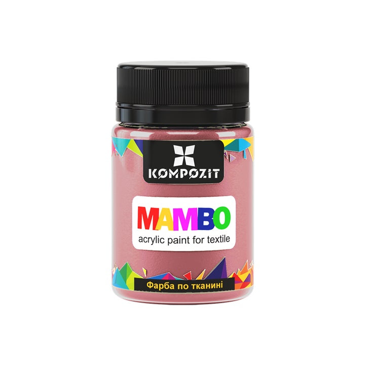 Pastell-Textil- und Lederfarbe MAMBO 50 ml – 105 staubrosa