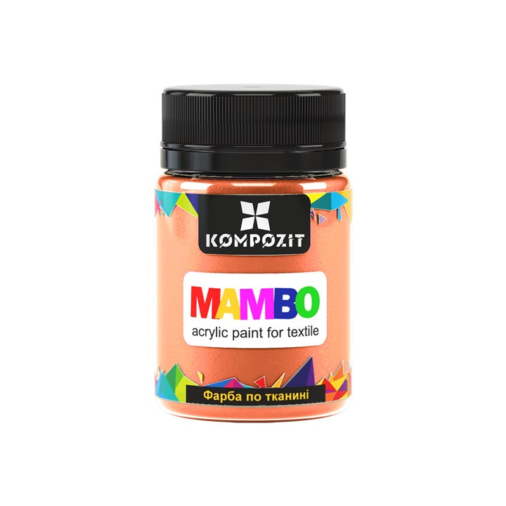 Pastell-Textil- und Lederfarbe MAMBO 50 ml – 106 pfirsich
