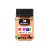 Pastell-Textil- und Lederfarbe MAMBO 50 ml – 106 pfirsich