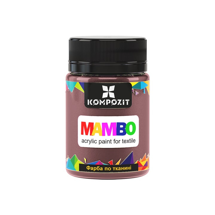 Pastell-Textil- und Lederfarbe MAMBO 50 ml – 110 heiße Schokolade