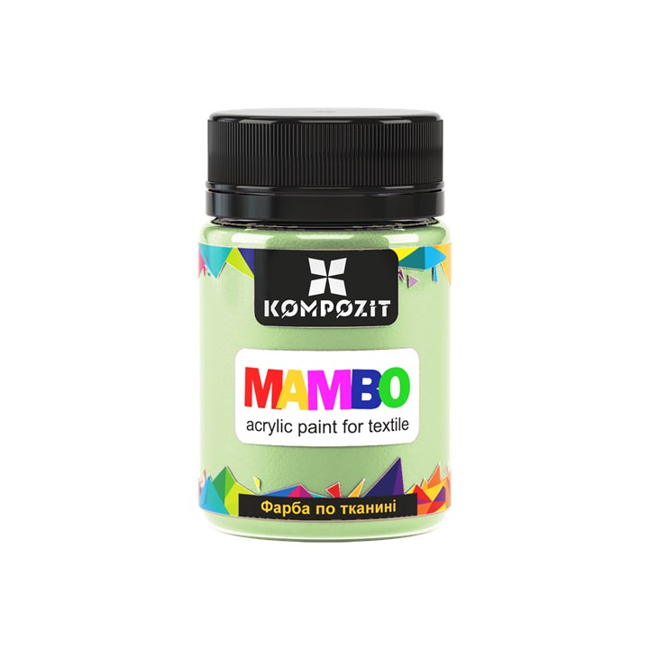 Pastell-Textil- und Lederfarbe MAMBO 50 ml – 117 Pistazie