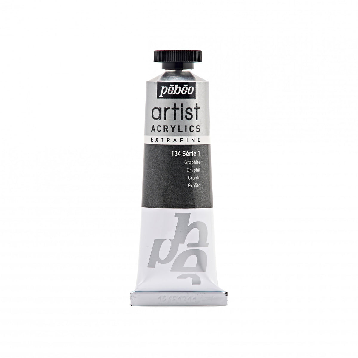 Pebeo Artist Acrylfarbe 37 ml – Graphit
