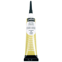 Verschiedene Farbtöne der Pebeo Cerne Relief Konturpaste in 20 ml Tuben.