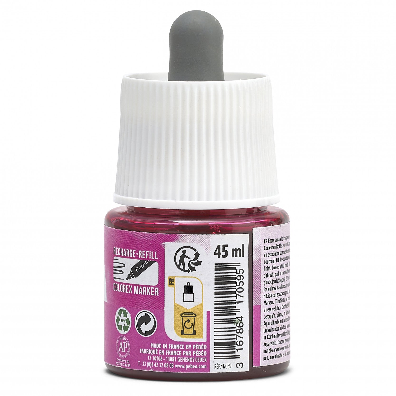 Pebeo Colorex flüssige Aquarellfarbe 45 ml