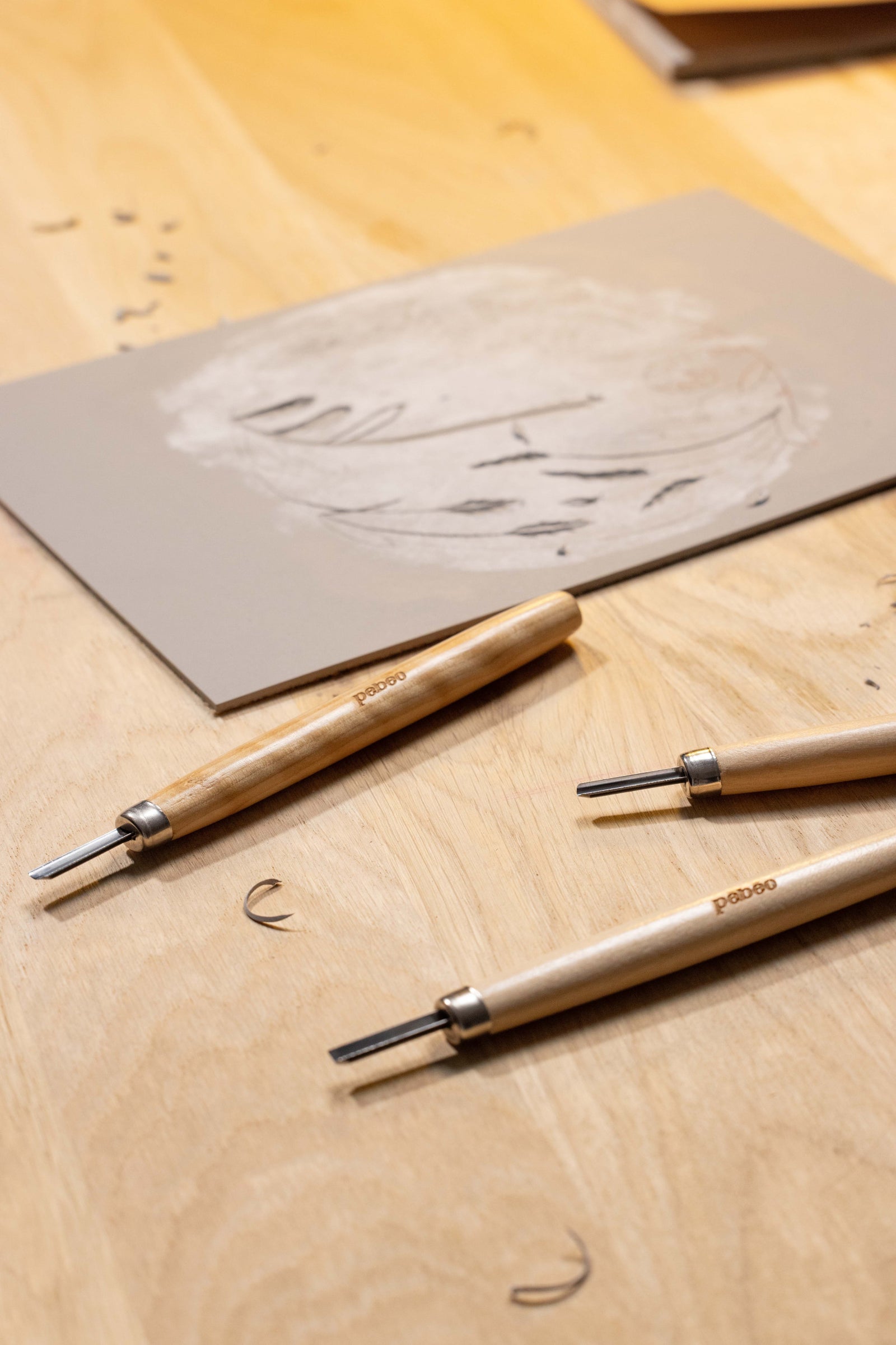 Pebeo Lino Druckplatte A4