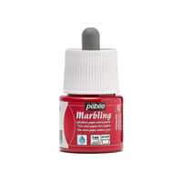Pebeo Marbling Marmorierfarbe 45 ml – Zinnoberrot