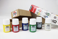Pebeo Marbling Marmorierfarben-Set 6 x 20 ml