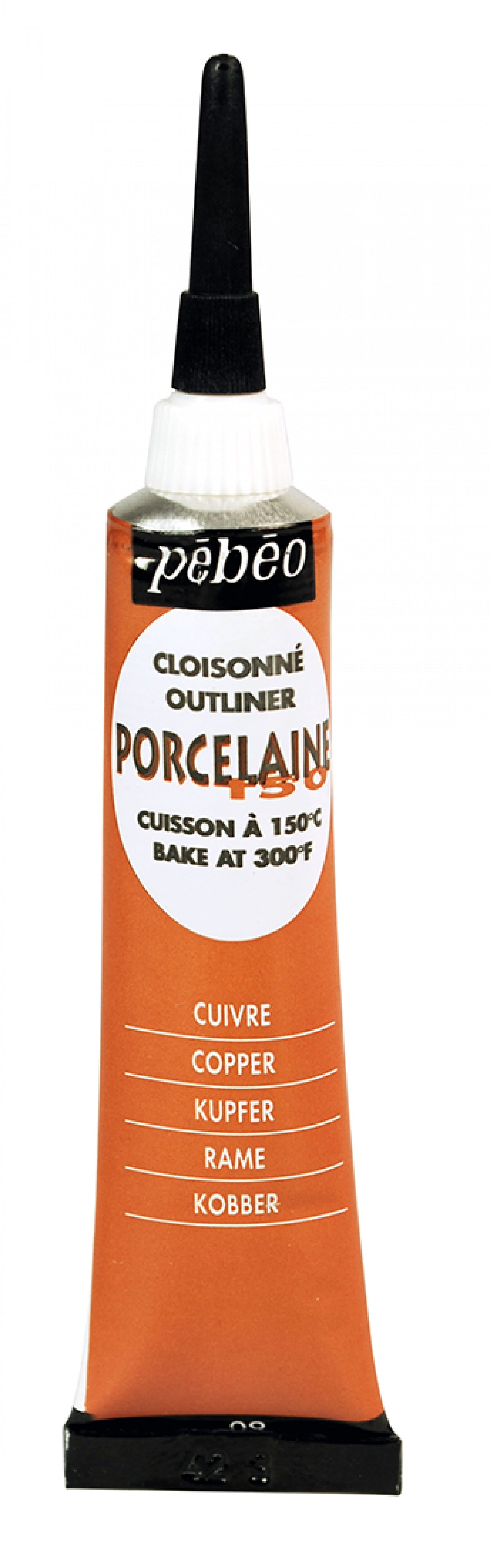 Pebeo Porcelaine 150 Relief-Konturenfarbe für Porzellan 20 ml