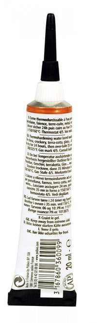 Pebeo Porcelaine 150 Relief-Konturenfarbe für Porzellan 20 ml