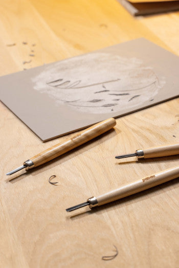 Linolschnittmesser-Set PEBEO Lino – 3-tlg.