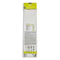 Pebeo Universal-Pinselset Golden Taklon 4-teilig flach und rund