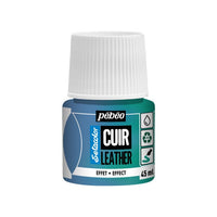 Pebeo Setacolor Lederfarbe mit Effekt 45 ml – duochrom Blau/Grün