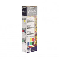 Pebeo Setacolor Deckende Stoffmalfarben Set 6 x 20 ml