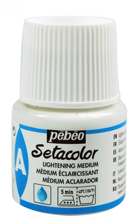 PEBEO Setacolor Aufhellungsmedium für Textilien 45 ml