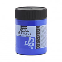 Pebeo Studio Acrylfarbe 500 ml – Kobalt deckend