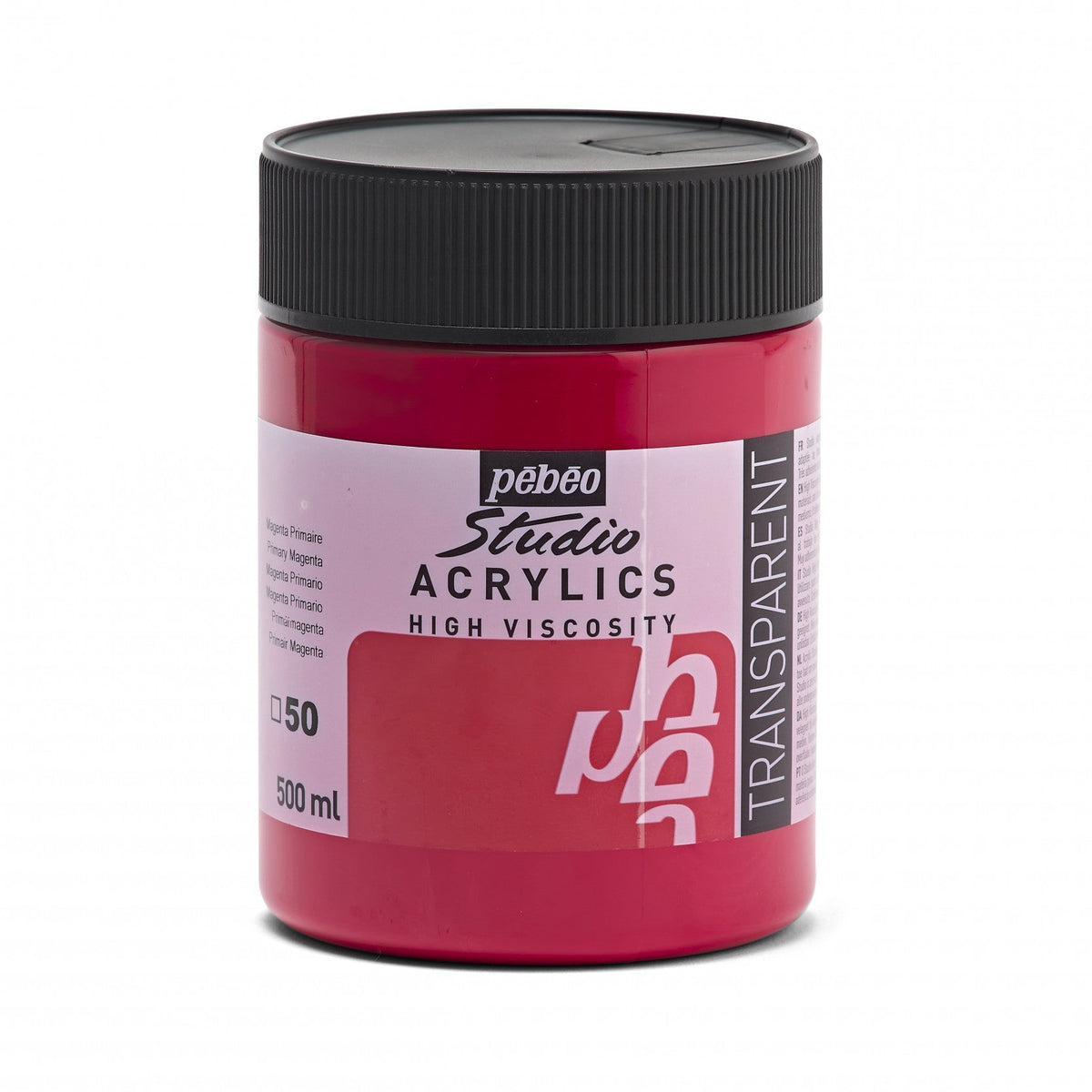Pebeo Studio Acrylfarbe 500 ml – Magenta