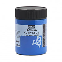 Pebeo Studio Acrylfarbe 500 ml – Primär-Cyan