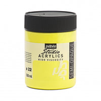 Pebeo Studio Acrylfarbe 500 ml – Zitronengelb Kadmium Imitat