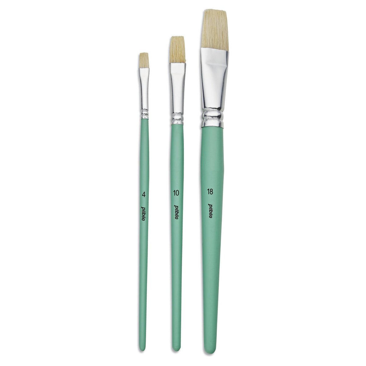 Pebeo Universal-Flachpinsel-Set 3-tlg.