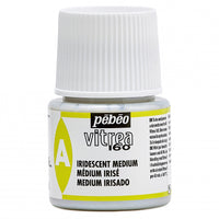 PEBEO Vitrea 160 irisierendes Glasmal-Medium 45 ml