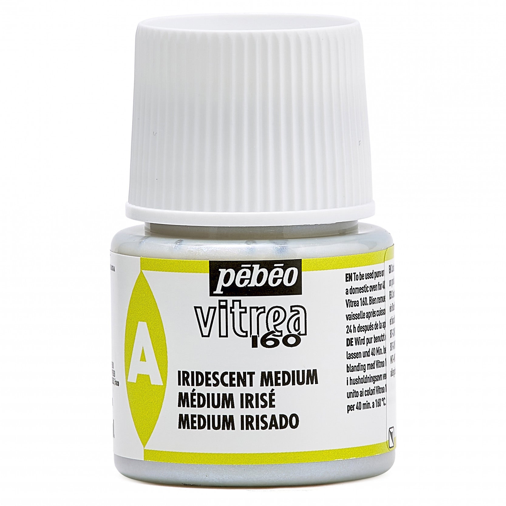 PEBEO Vitrea 160 irisierendes Glasmal-Medium 45 ml