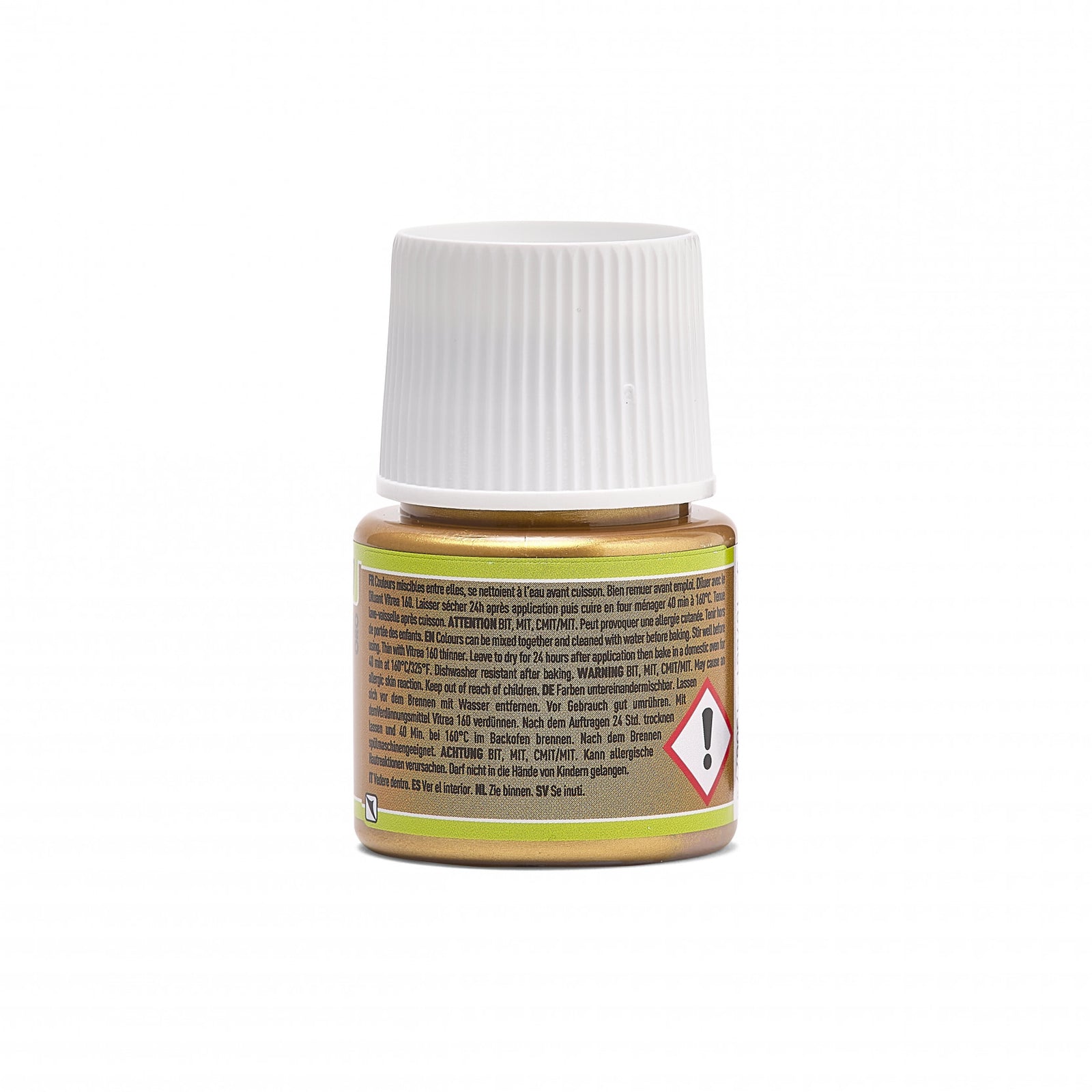 Glasmalfarbe Pebeo Vitrea 160 – 45 ml, Shimmer Gold