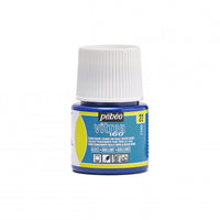 Glasmalfarbe Pebeo Vitrea 160 glänzend 45 ml – Cyan