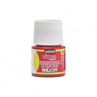 Glasmalfarbe Pebeo Vitrea 160 glänzend 45 ml – Pfefferrot