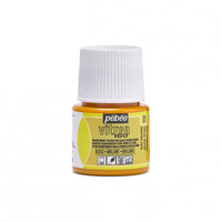 Glasmalfarbe Pebeo Vitrea 160 glänzend 45 ml – Sonnengelb