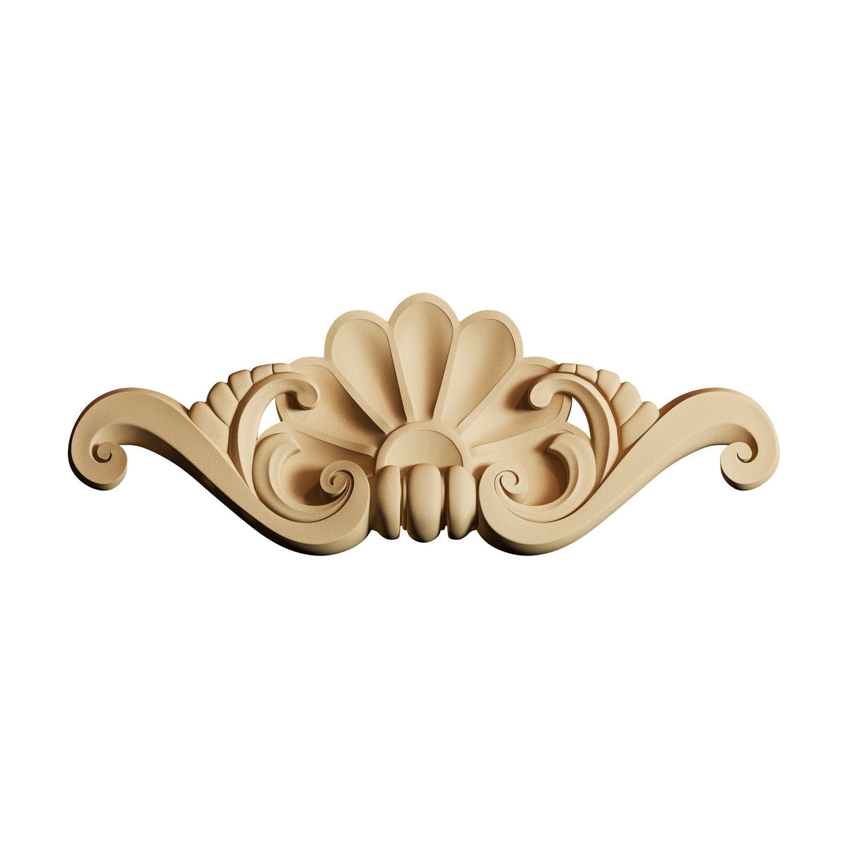 Pentart elastisches Holz DC 102 Volute 10,2 x 3,8 x 1,2 cm