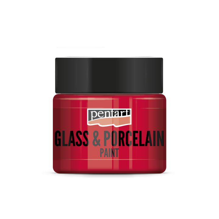 PENTART Glas- und Porzellanfarbe - 30 ml | verschiedene Farben — Bild 3