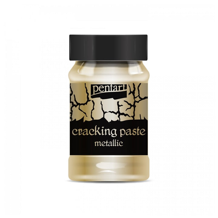 Pentart Metallic-Crackle-Paste 100 ml | verschiedene Farben — Bild 3